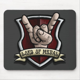 Tapis De Souris Seigneur de métal Mousepad