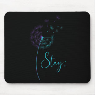 Tapis De Souris Séjour Semicolon Turquoise & Suicide de Dandel