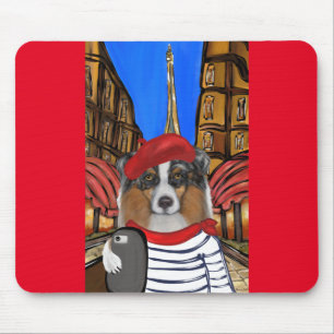 Tapis De Souris Selfie de Berger Australien