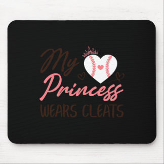 Tapis De Souris Sell Mom Dad My Princess Wears Cleats 