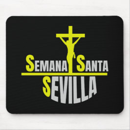 Tapis De Souris Semana Santa Sevilla – Diseño Religioso Inspirador