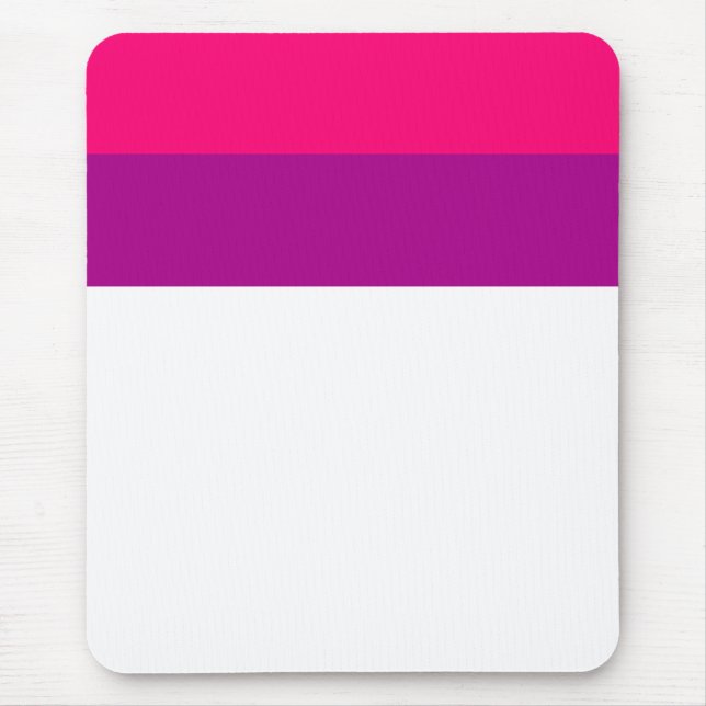 Tapis De Souris Semi-bisexual pride flag (Devant)