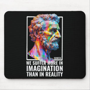 Tapis De Souris Seneca Citation stoïcisme Étudiant Philoso stoïque