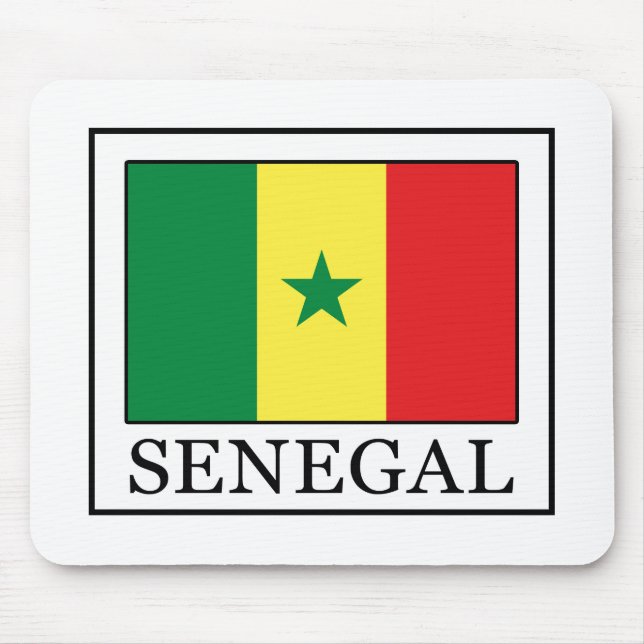 Tapis De Souris Sénégal (Devant)