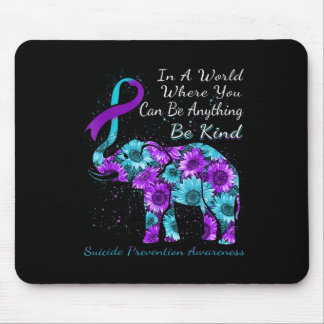 Tapis De Souris Sensibilisation à la prévention du suicide Tournes