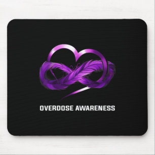 Tapis De Souris Sensibilisation à la surdose de Infinity Heart