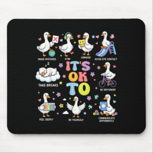 Tapis De Souris Sensibilisation à l'autisme pour être différent Si