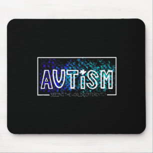 Tapis De Souris Sensibilisation à l'autisme - Voir le monde différ