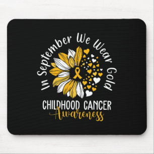 Tapis De Souris Sensibilisation au cancer chez les enfants en sept