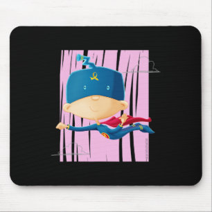 Tapis De Souris Sensibilisation au cancer de l'enfance Super GA