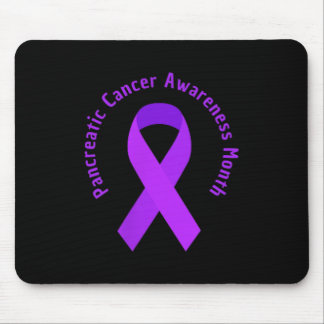 Tapis De Souris Sensibilisation au cancer du pancréas, combat, sou