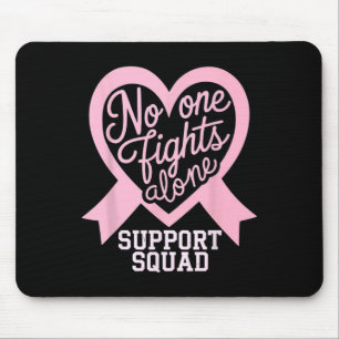 Tapis De Souris Sensibilisation au cancer du sein Personne ne comb