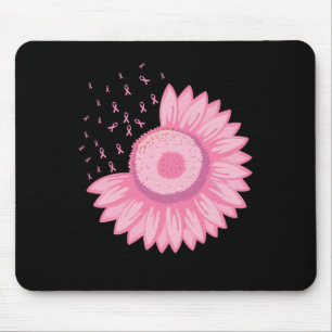 Tapis De Souris Sensibilisation au cancer du sein rose