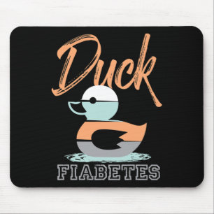 Tapis De Souris Sensibilisation au diabète par le canard