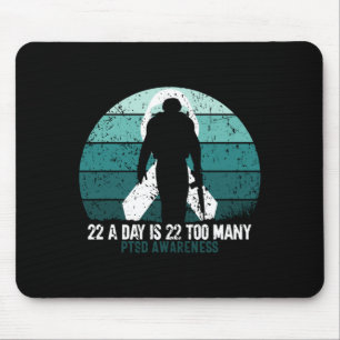 Tapis De Souris Sensibilisation au suicide des vétérans militaires