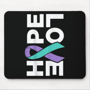Tapis De Souris Sensibilisation au suicide - Sideways Hope Love Pr