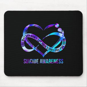Tapis De Souris Sensibilisation au suicide Vous ne laissez pas vot