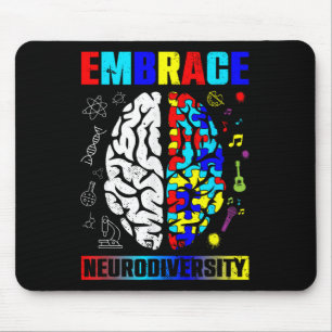 Tapis De Souris Sensibilisation sur l'autisme de la neurodiversité