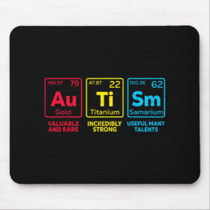 Tapis De Souris Sensibilisation sur l'autisme Femmes Hommes Enfant