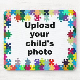 Tapis De Souris Sensibilisation sur l'autisme Mousepad Personnalis