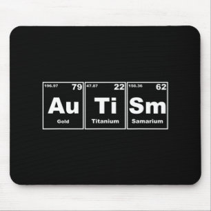 Tapis De Souris Sensibilisation sur l'autisme Soutien Hommes Femme