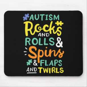 Tapis De Souris Sensibilisation sur l'autisme T-shirt116