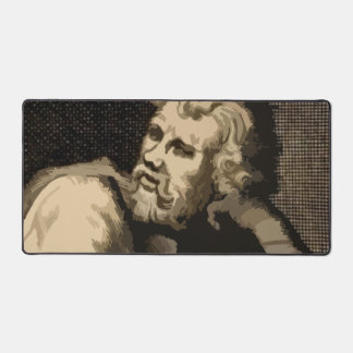 Tapis de souris sépia statue de la mythologie roma
