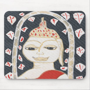 tapis de souris serein de Bouddha