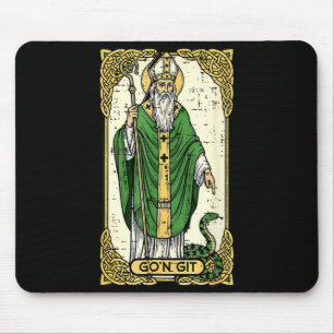 Tapis De Souris Serpent de la Saint-Patrick va obtenir une carte S