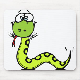 Tapis De Souris Serpent vert