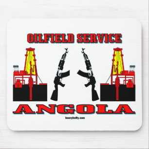 Tapis De Souris Service de gisement de pétrole de l'Angola, huile