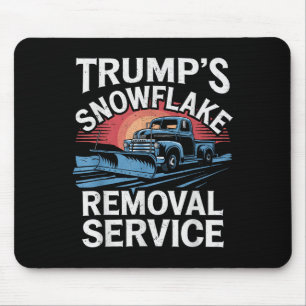 Tapis De Souris Service de suppression de flocon de neige de Noël