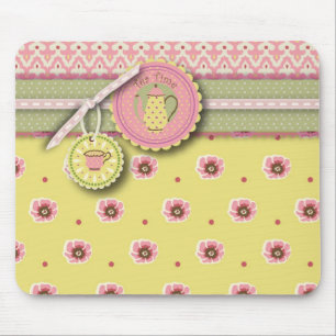Tapis De Souris Service de thé Mousepad