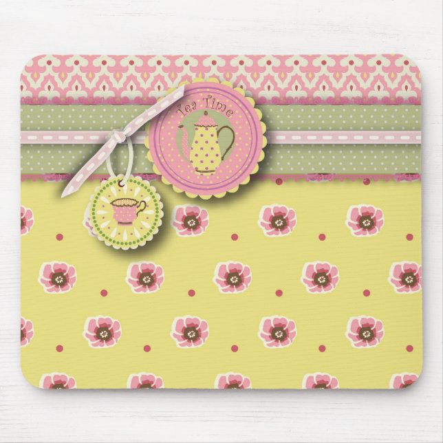 Tapis De Souris Service de thé Mousepad (Devant)