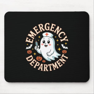 Tapis De Souris Service des urgences Halloween Urgences