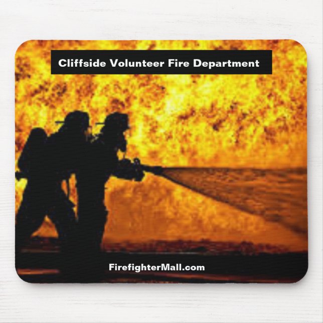 Tapis De Souris Service d'incendie volontaire de Cliffside Mousepa (Devant)