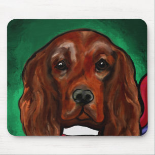 Tapis De Souris Setter rouge irlandais