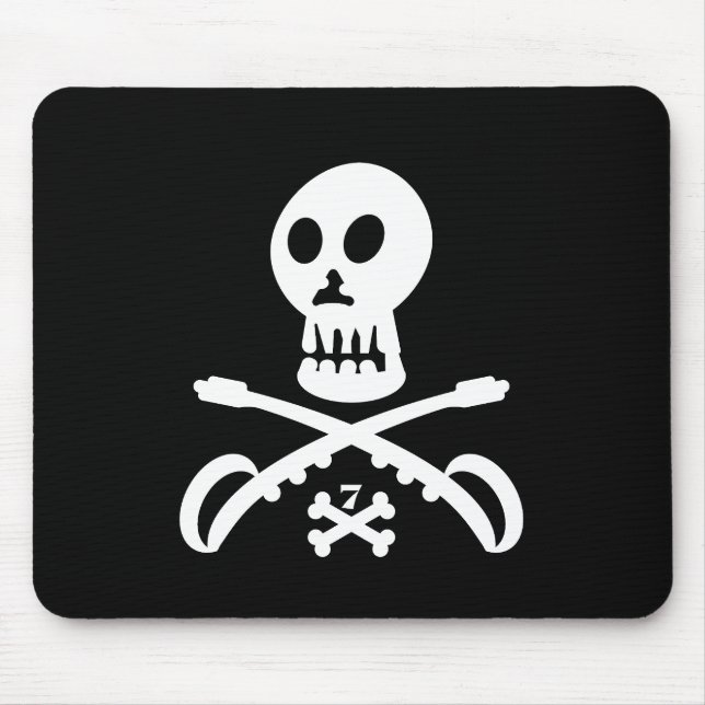 TAPIS DE SOURIS SEVEN SKULL BY MASANSER PIXELAT (Devant)