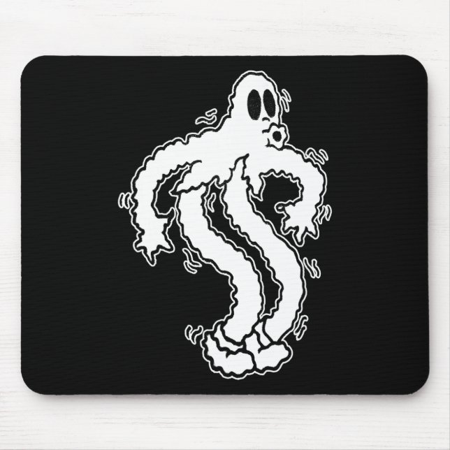 Tapis De Souris Shakey Koko Le Fantôme Clown mignon Fantôme Hallow (Devant)