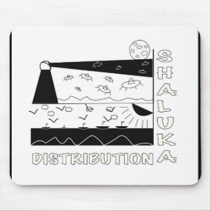 Tapis De Souris Shaluak Dist. "Je travaille à quelque chose grand