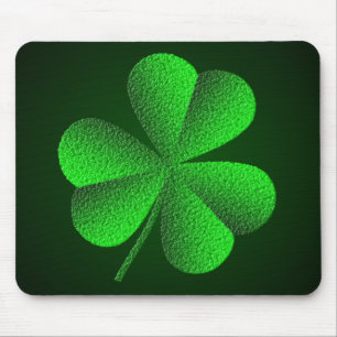 Tapis De Souris Shamrock irlandais Mousepad