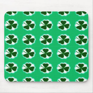Tapis De Souris Shamrocks chanceux