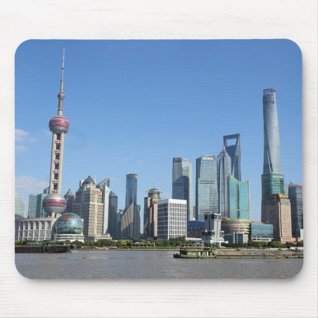 Tapis De Souris Shanghai du Bund Mousepad (Devant)