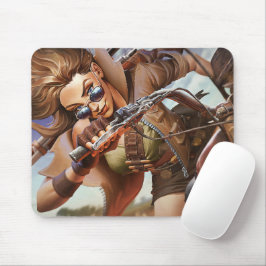 Tapis De Souris Sheriff Gaming Mousepad | Moto Cool Rider Pad