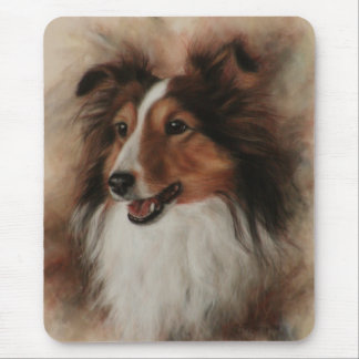 Tapis De Souris Shetland Sheepdog Sheltie sourire