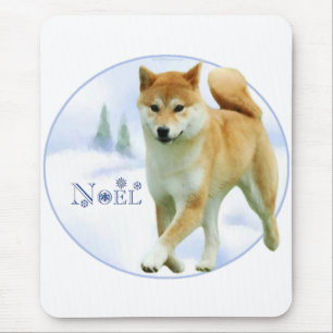 Tapis De Souris Shiba Noel