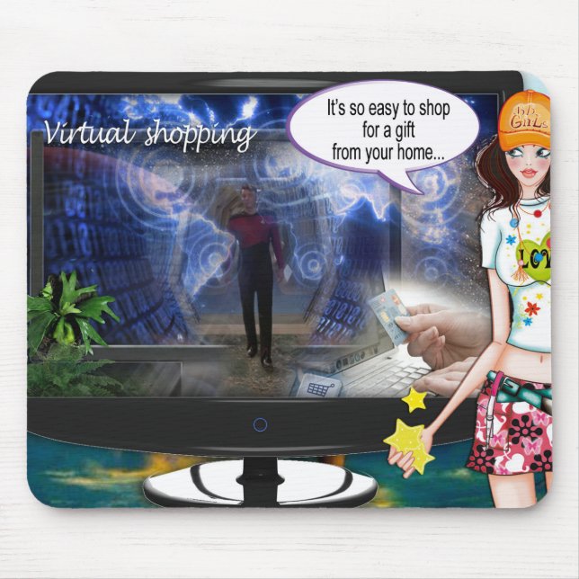 Tapis De Souris shopping virtuel (Devant)