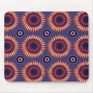 Tapis De Souris Shweshwe sud-africain audacieux inspiré