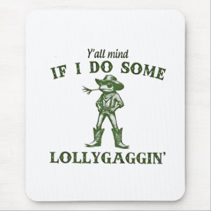 Tapis De Souris Si Je Fais De La Grenouille Lollygang Retro