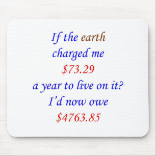 Tapis De Souris Si la terre me chargeait… 65